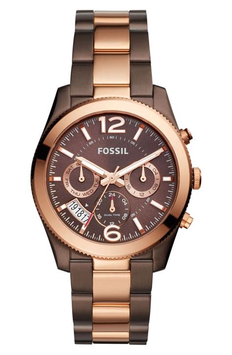 Fossil Perfect Boyfriend Multifunction Bracelet Watch 39mm Nordstrom