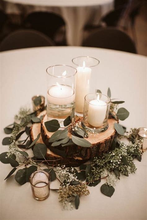 Diy Wedding Centerpieces With Candles