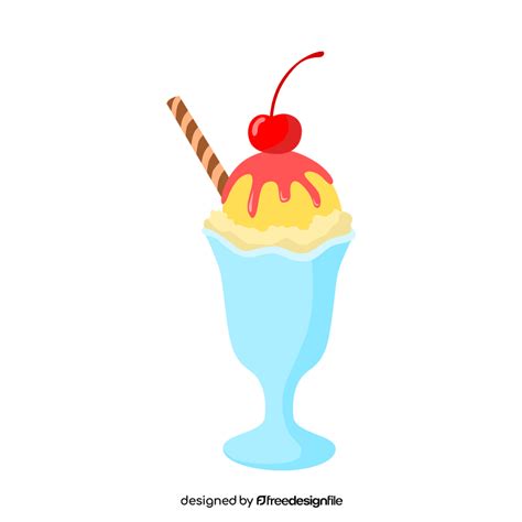 Ice Cream Sundae Clipart Free Download