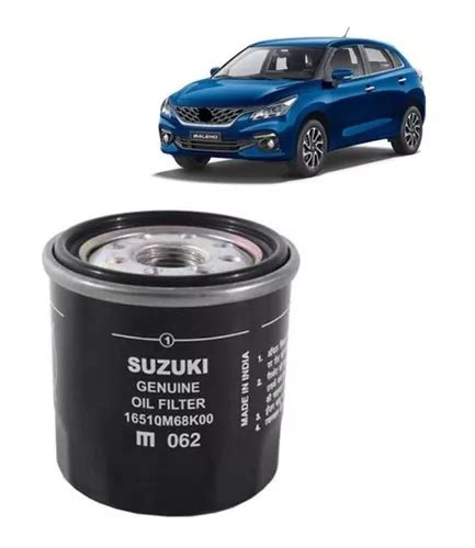 Filtro De Aceite Para Suzuki Baleno 1 4 2016 2023 Original Cuotas Sin