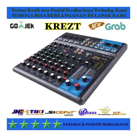 Mixer Audio Krezt Mg Xu Original Channel Lazada Indonesia