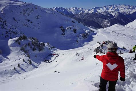 Espectáculo en el Freeride World Tour en Baqueira I Love Ski