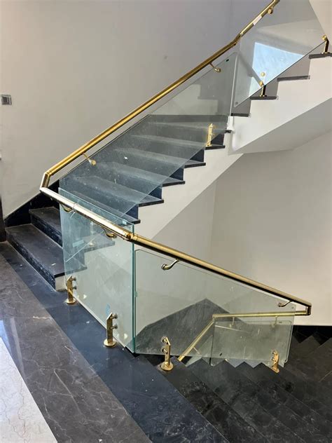 Golden Pvd Railing At Rs Feet Pvd Rose Gold Railing In Indore