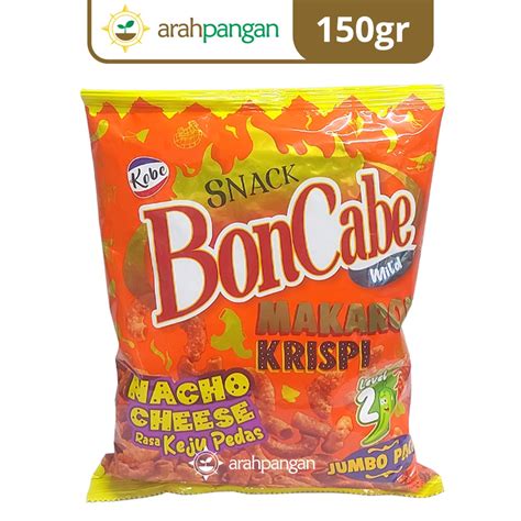 Jual Makaroni Krispi Boncabe Keju Pedas Nacho Cheese Kobe Jumbo Pack