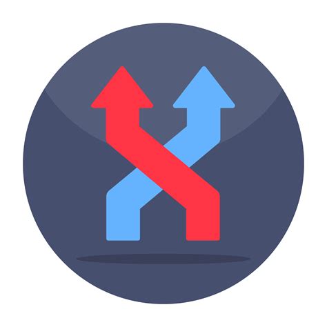 Editable Design Icon Of Crossing Arrows Vector Art At Vecteezy