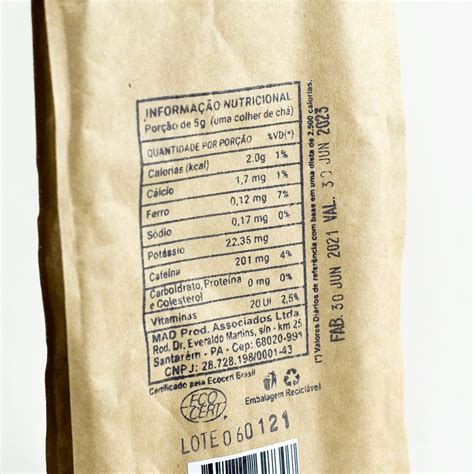 Quantas Calorias Tem Um Guaraná Da Amazônia - Guaraná Cipó Selvagem da Amazônia 180g - MAD - BH Suplementos