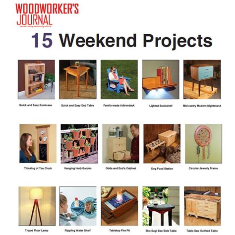 15 Weekend Projects Collection | Rockler Woodworking and Hardware