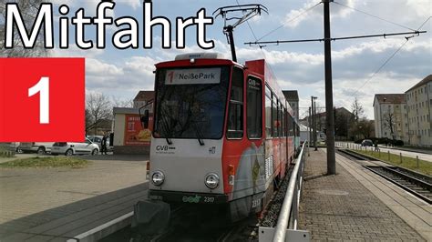 Stra Enbahn G Rlitz Mitfahrt Tatra Kt D Linie Nei Epark