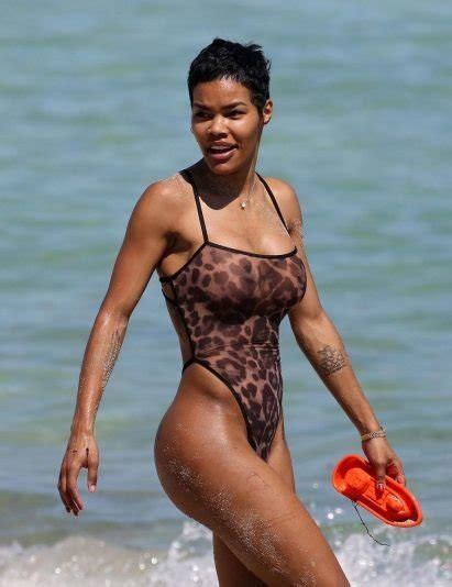 Teyana Taylor Nipples In See Through Monokini Zdjęcie Porno Eporner