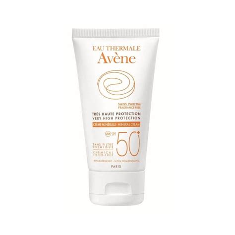 Avene Mineral Cream Sun Protection Spf50 50ml Pharmaholic