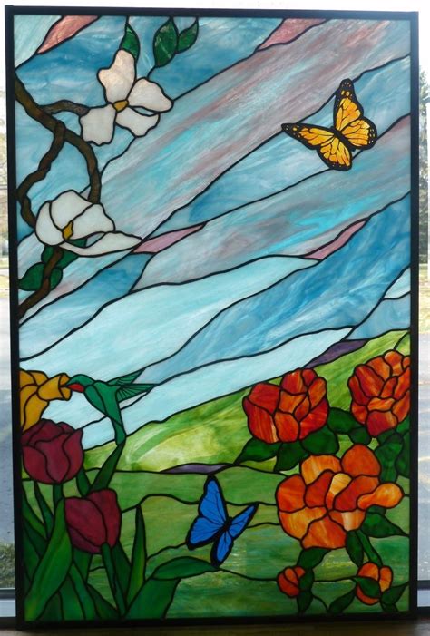 1000 Images About Stained Glass Nature On Pinterest Stained Glass Stained Glass Panels And