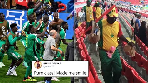 Senegalese Fans Win Hearts By Cleaning The Stadium After Their Victory