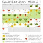 Kalendarz biodynamiczny maj i czerwiec 2014 Słoneczny Balkon