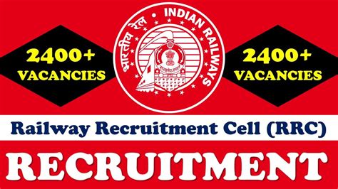 RRC Recruitment 2023 Notification Out For Mega Vacancies Check Post