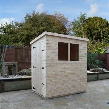 6x4 shed pent Wigan - Small sheds for sale Wigan - Harts Timber Sheds