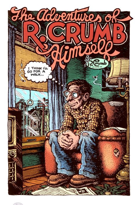 Adventures Of Rcrumb Giclee Print Robert Crumb R Crumb Comics Etsy