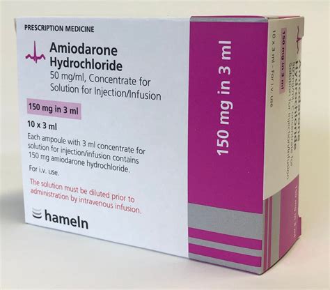 Tachyon Amiodarone 150 Mg Inj At Rs 59vial Amiodarone Hydrochloride