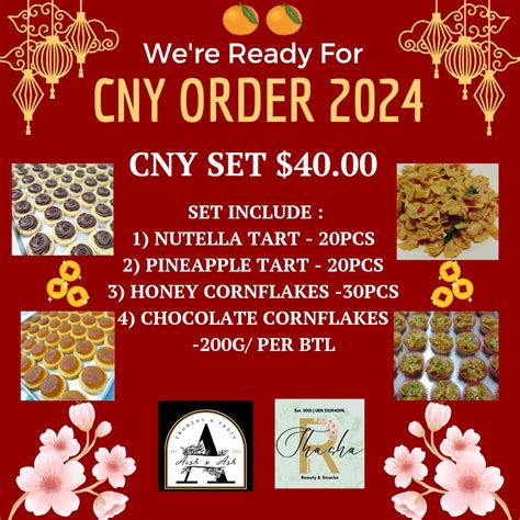 CNY 2024 - BAKES, Food & Drinks, Homemade Bakes on Carousell