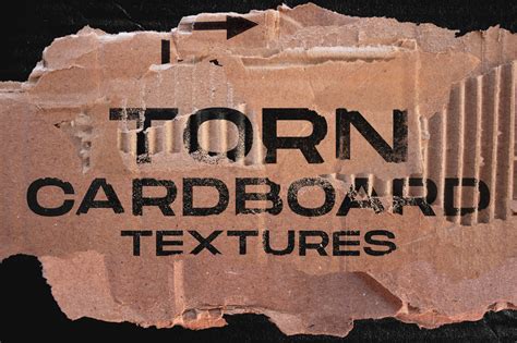 Torn Cardboard Textures Filtergrade