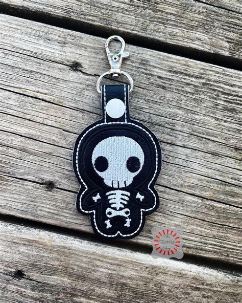 Oversized Skeleton Keychain Skeleton Key Chain Skeleton Key Ring