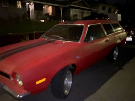 1973 Ford Pinto Wagon Red RWD Manual For Sale Photos Technical