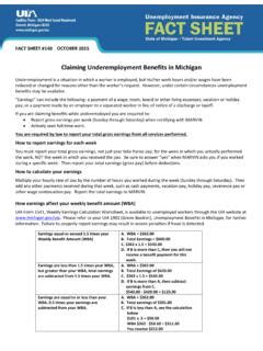 how to file for underemployment in michigan