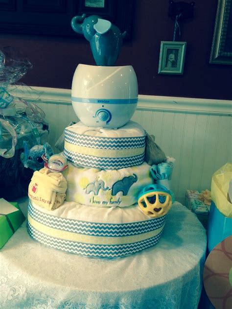 Elephant Diaper Cake For Ciara Elephant Diaper Cakes Diaper Cake Cake