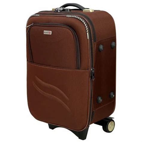 Klassy Collection Polyester Designers Luggage Trolley Bag At Best Price