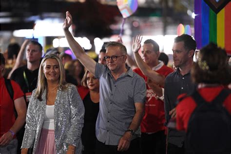 Anthony Albanese Mardi Gras The First Pm To Do So