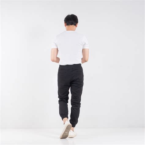 Bapin Celana Jogger Panjang Pria Jogger Long Pants Black Bapin Store