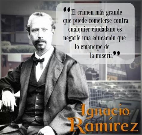 Ignacio Ramirez El Nigromante abogado y político liberal Palabras