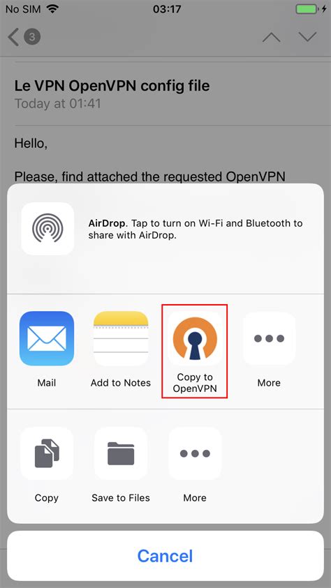 Le Vpn Installation On Iphone And Ipad Openvpn Knowledgebase Le Vpn