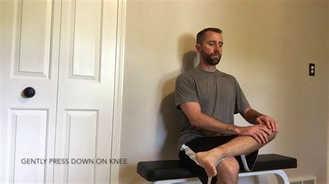 Seated External Hip Rotation Youtube