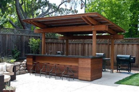 Top 50 Best Backyard Outdoor Bar Ideas - Cool Watering Holes