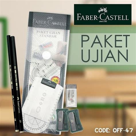 Jual Paket Ujian Standard Faber Castell Standar Off Di Lapak Trusted