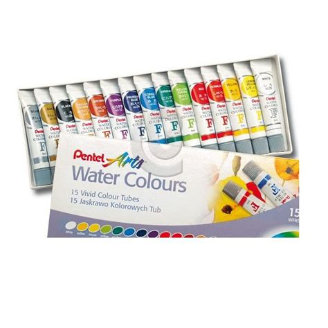 Tinta Aquarela Pentel Water Colours Cores Ml Shopee Brasil