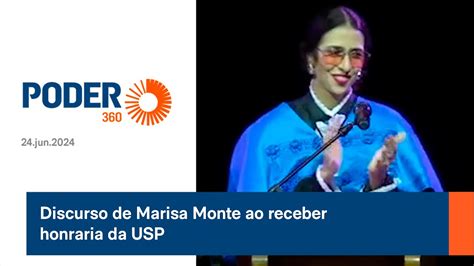 Discurso De Marisa Monte Ao Receber Honraria Da Usp Youtube