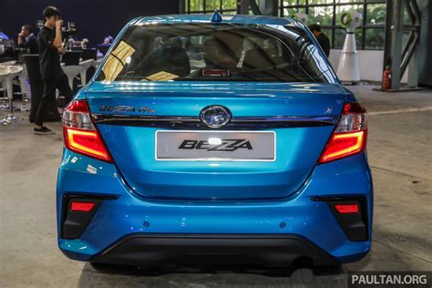 Perodua Bezza X At Oceanblue Malaysia Ext Perodua Bezza