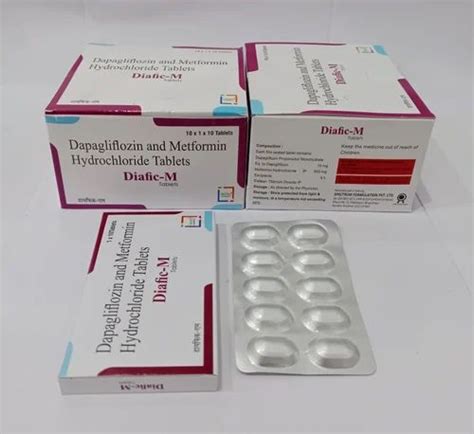 Dapagliflozin Metformin Hydrochloride Tablet Strength Mg Mg