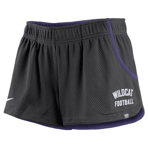 Women's Nike Black Kansas State Wildcats Stadium Mesh Performance Shorts | Official Kansas State ...