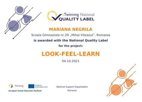 eTwinning Școala Gimnazială Nr 29 Mihai Viteazul Constanța