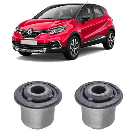 Kit Borracha Dianteira Bandeja Renault Captur 2017 2018 2019 Auto