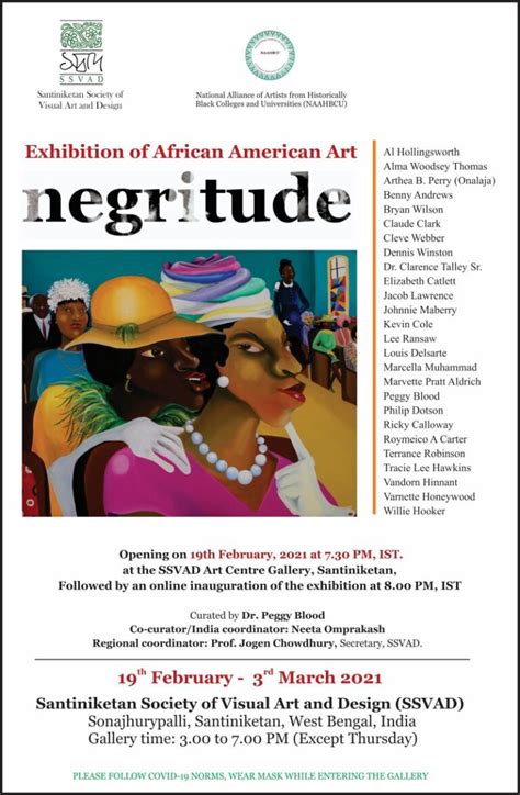 Exhibition of African American Art: “negritude” – SSVAD