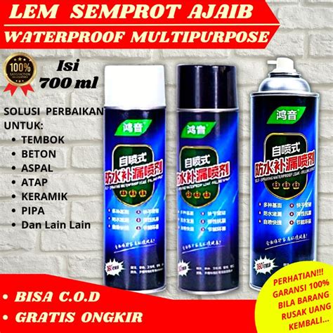 Jual Spray Semprotan Semprot Lem Glue Perekat Anti Bocor Ajaib