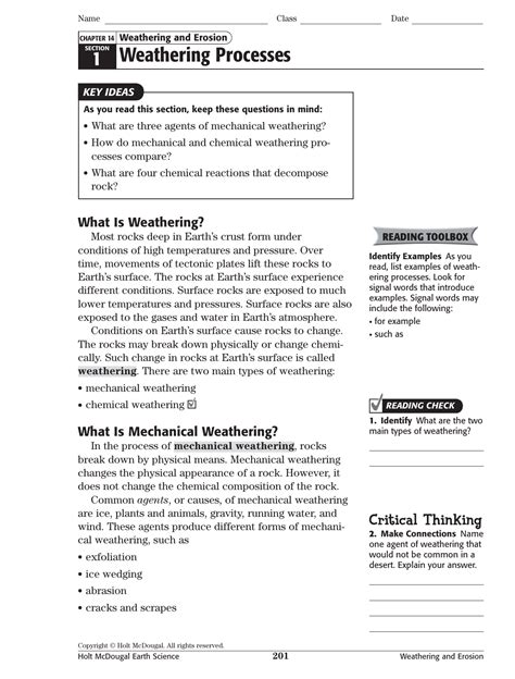 Holt Environmental Science Skills Worksheet Answers