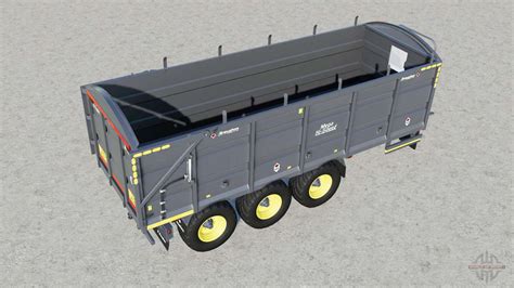 Broughan Ft Tri Axle Silage Trailer For Farming Simulator