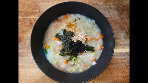 Yachae Jook That Good Korean Vegetable Porridge Youtube