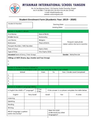 Fillable Online Coursehero Comfile Unit Enrolment Form