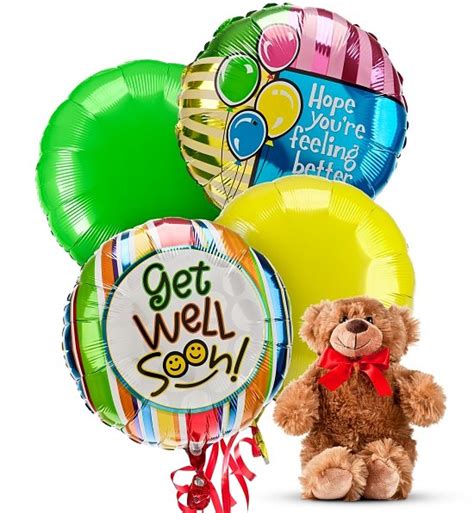 get well soon balloons