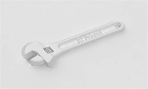 3D Printed Fully assembled 3D printable wrench by DanielNoree | Pinshape